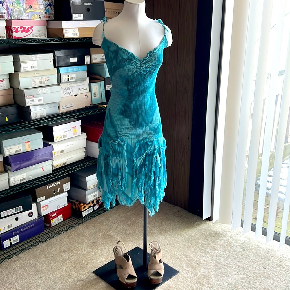 Bebe low cut back dress